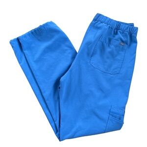 Figs Technical Collection Scrub Pants Blue Size Large
